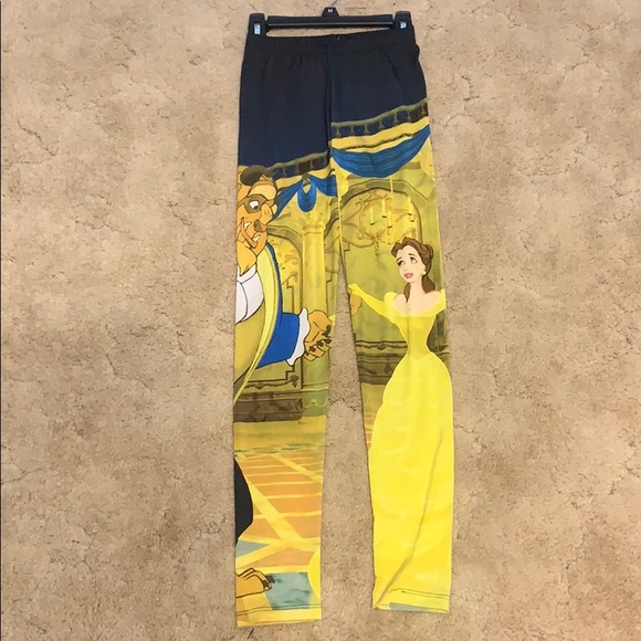 Disney Pants - Beauty and the beast leggings